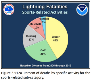Illustration for article titled New statistics on lightning deaths in the U.S. reveal weird patterns